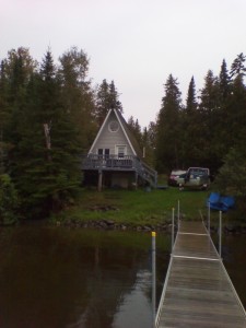 The Camp at Cross Lake in Norther Maine