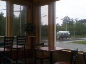 A coffee shop on Mt. Desert Island