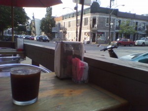 My first time alone with book and coffee since I landed in Boston more then two weeks ago. And I had expected this to be my main past time. But my great hosts had other plans for me!